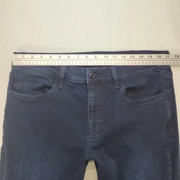 Joe's Jeans Mens 34x33 Blue The Slim Fit Straight Leg Stretch Dark Wash Denim - Picture 9 of 12